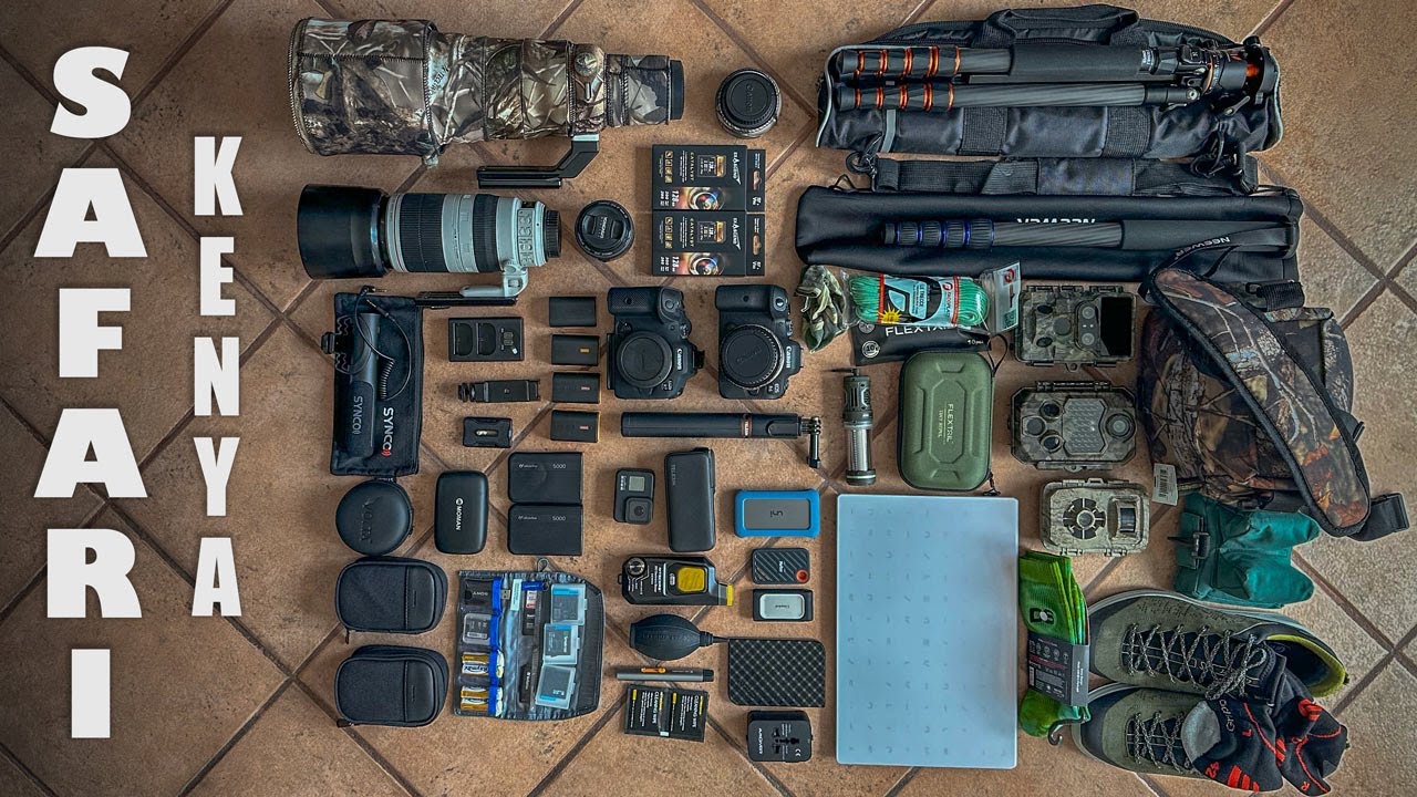 Cosa portarsi dietro per un Safari in Africa - Attrezzatura fotografica e consigli per viaggiare