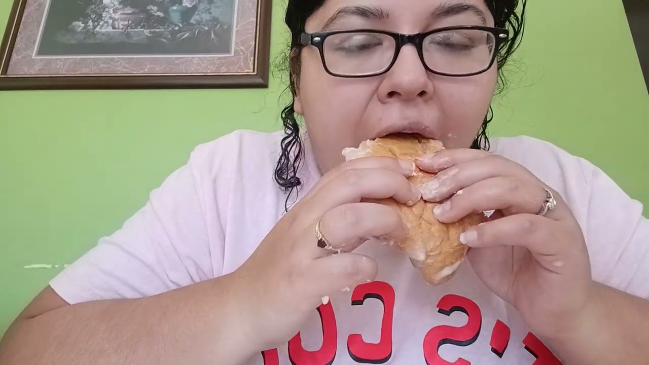 Torta de hamon con lettuce and beans 