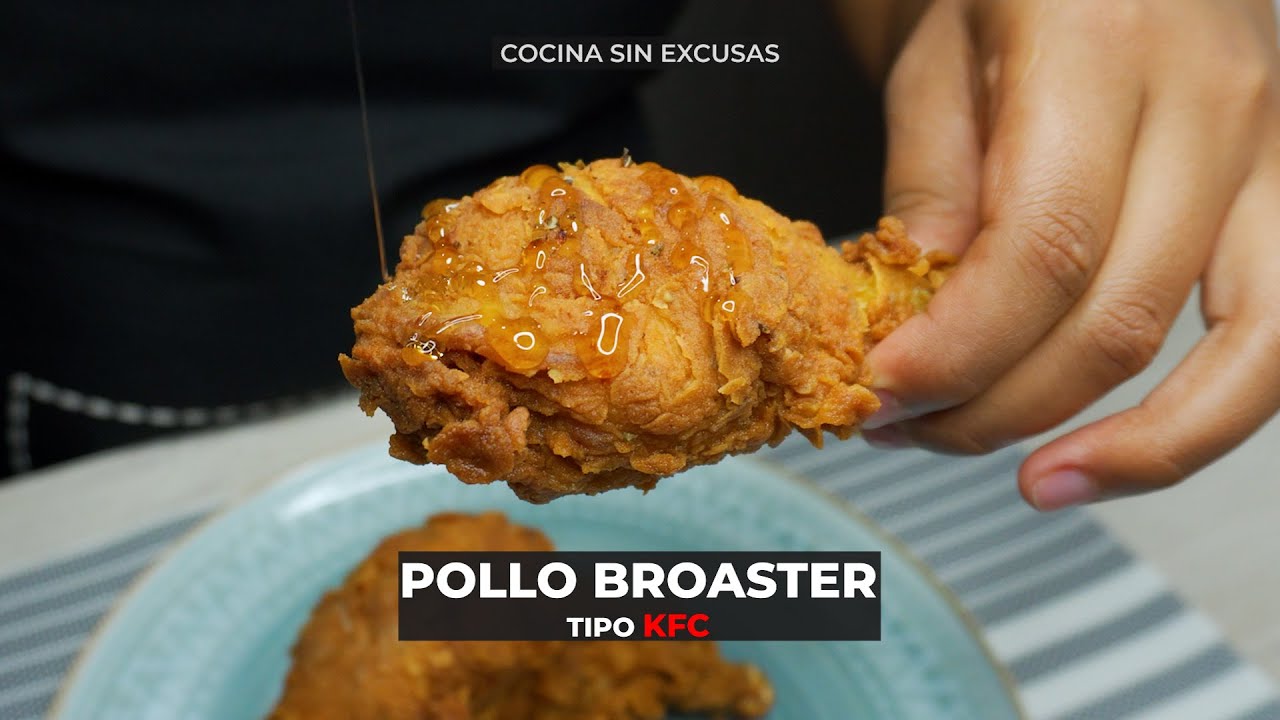 Como hacer Pollo Broaster KFC Super F&aacute;cil