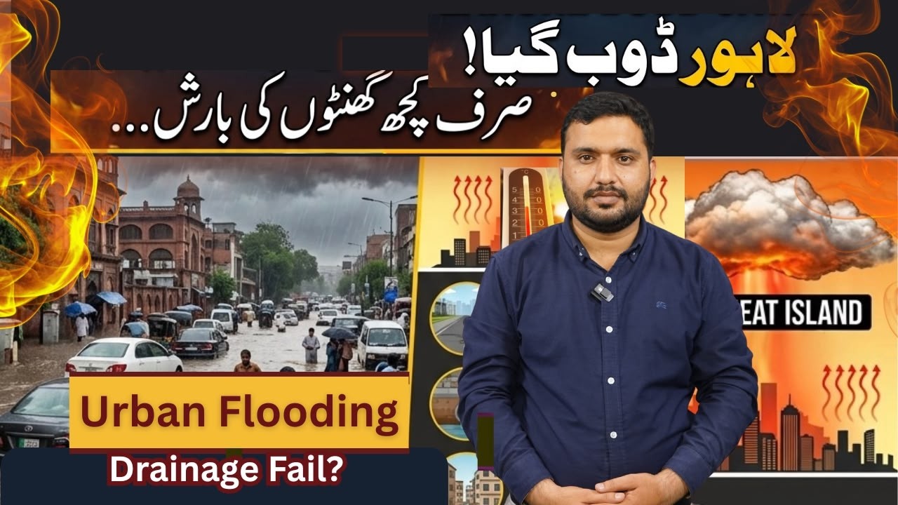 Why Cities Flood: The Geospatial Reality of Pakistan's Monsoon