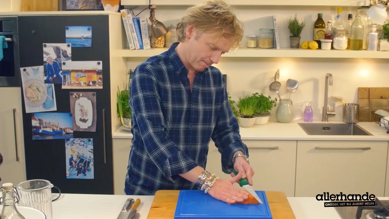 Allerhande kookt met Bart van Olphen afl. 3 - zalmcarpaccio