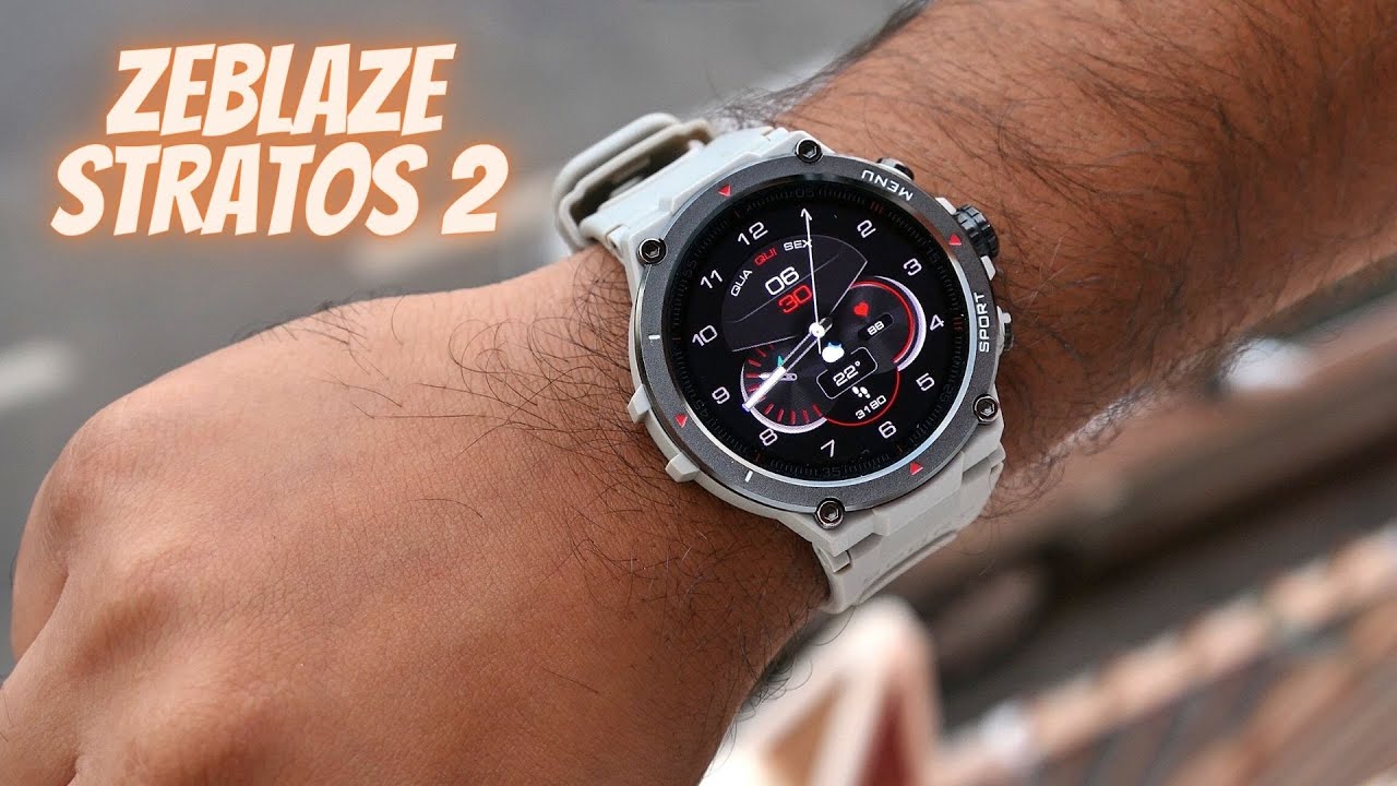 Zeblaze Stratos 2 Simplesmente LINDO, BARATO E COM GPS!