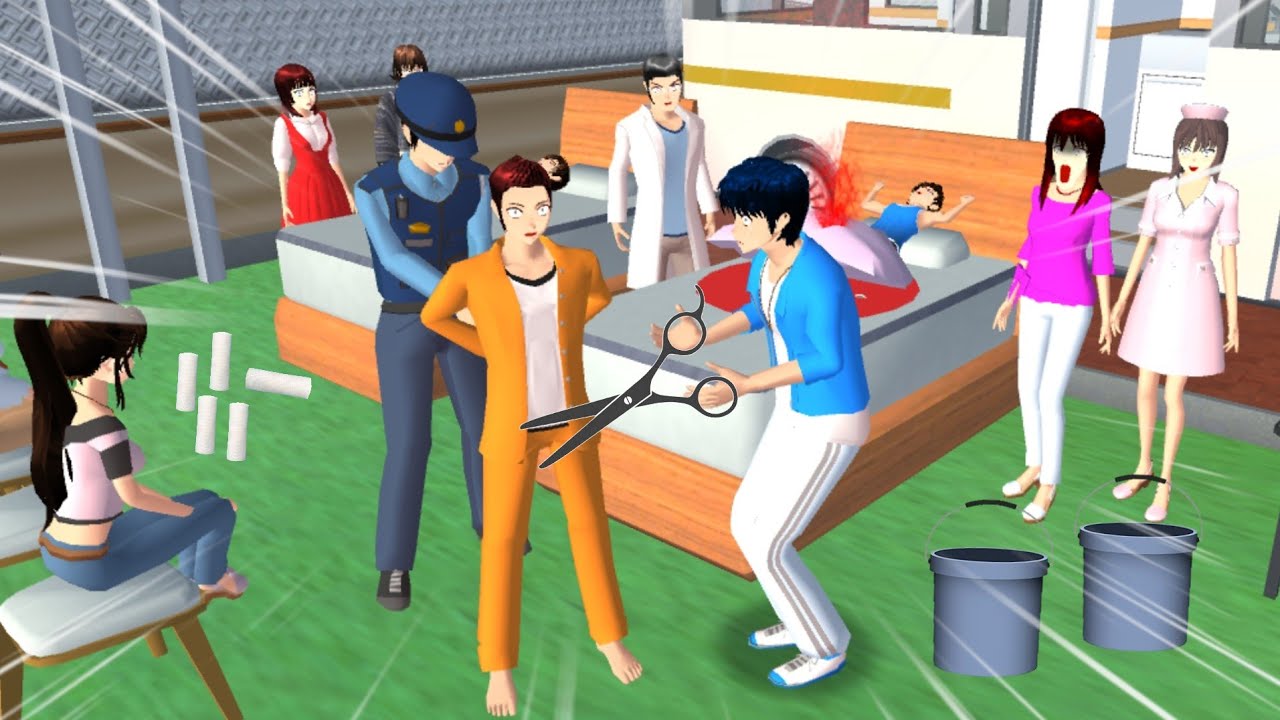 GAGAL SUNAT ANAK POLISI LANGSUNG DI PENJARA || Drama Sakura School Simulator