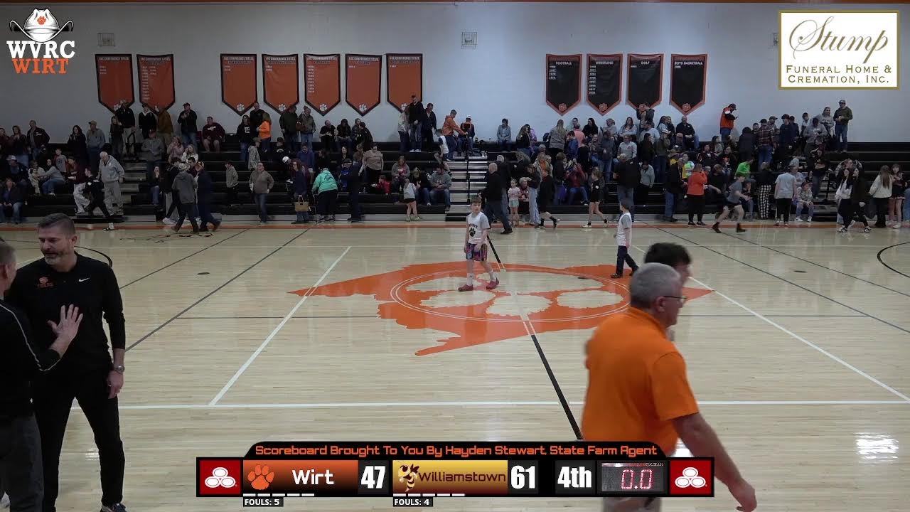 Wirt Vs Williamstown Boys Basketball
