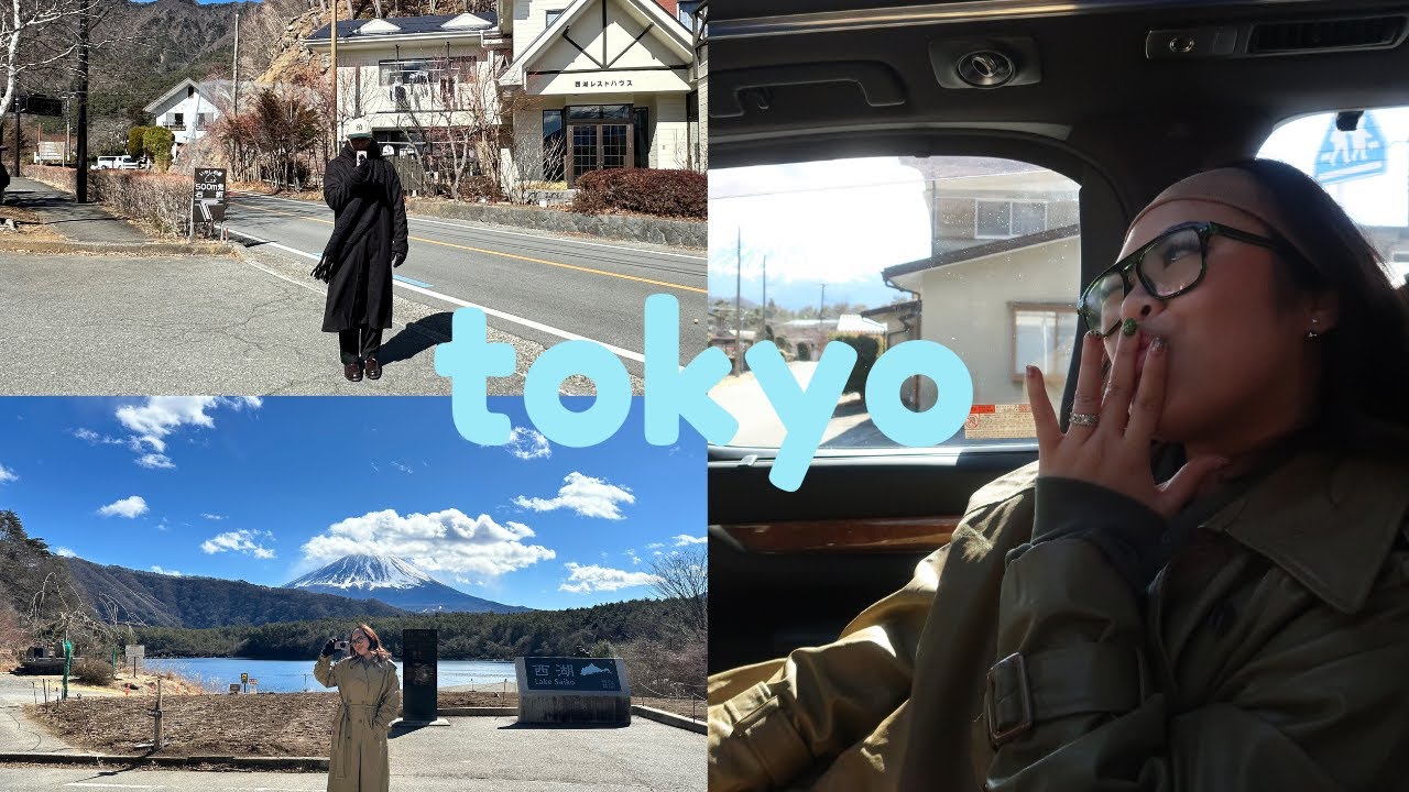 a winter trip to tokyo | mt. fuji, aoyama, someone got engaged 🗻✨🍸💍