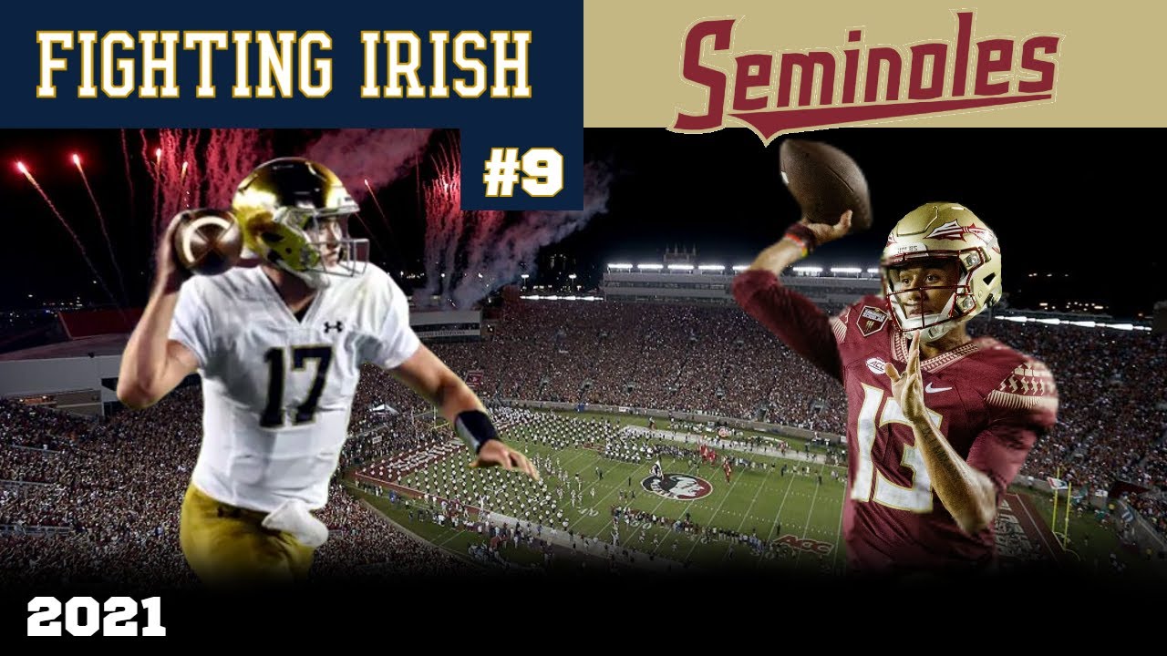 A Thriller in Tallahassee! (#9 Notre Dame Vs. Florida St, September, 2021)