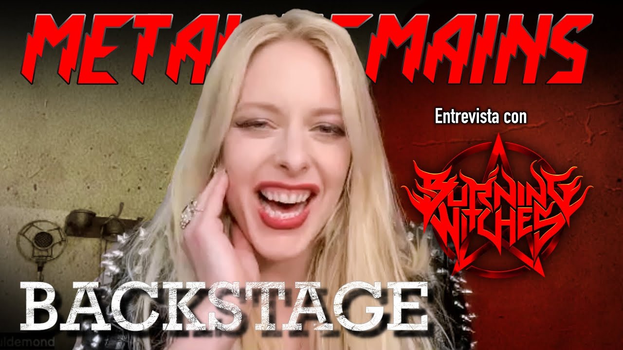 Interview with Laura Guldemond from Burning Witches [Subtitled] [Backstage]