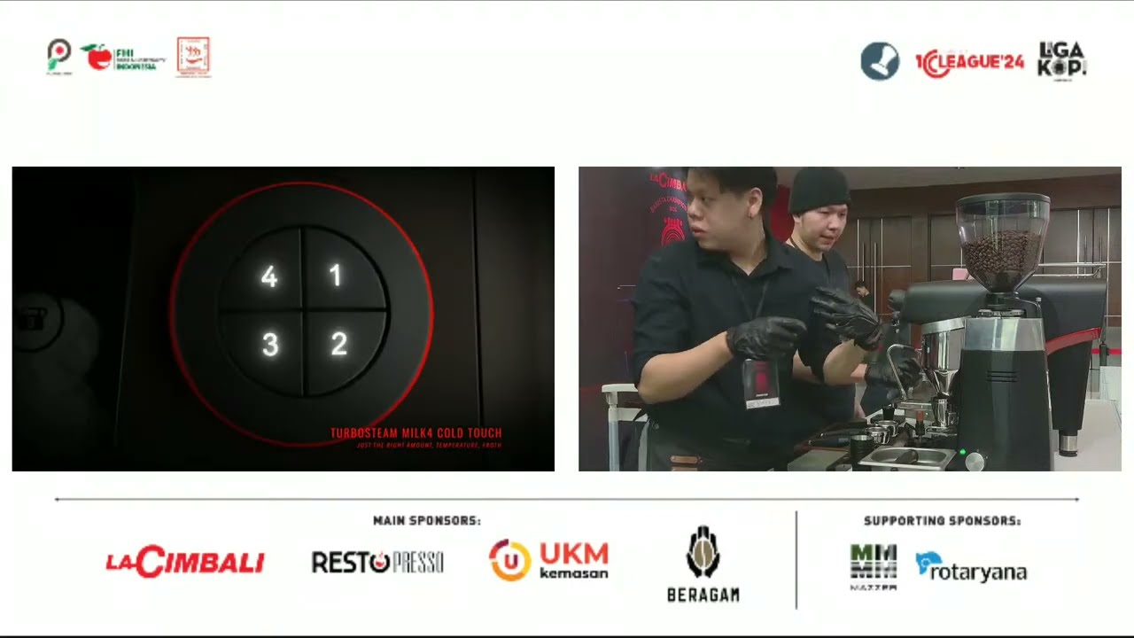 LA CIMBALI BARISTA CHAMPIONSHIP - PRELIMINARY DAY 2