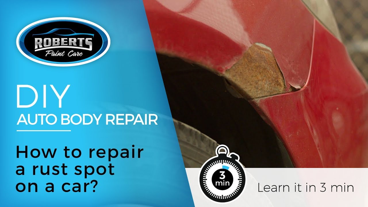 DIY: How to repair a rust spot on a car?