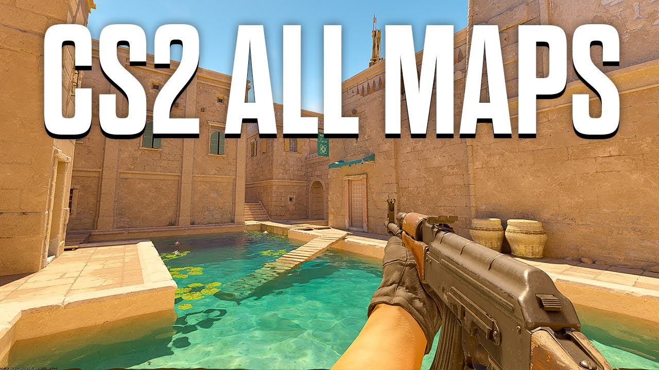 Counter Strike 2 - ALL 10 MAPS Showcase in 4K Ultra Graphics