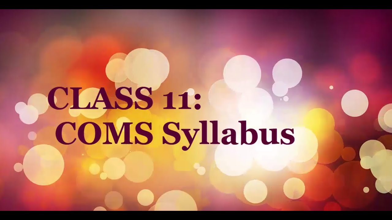 Class 11 Computer Science|| WBCHSE || Syllabus || HS New Syllabus 2021 || Prithwish De