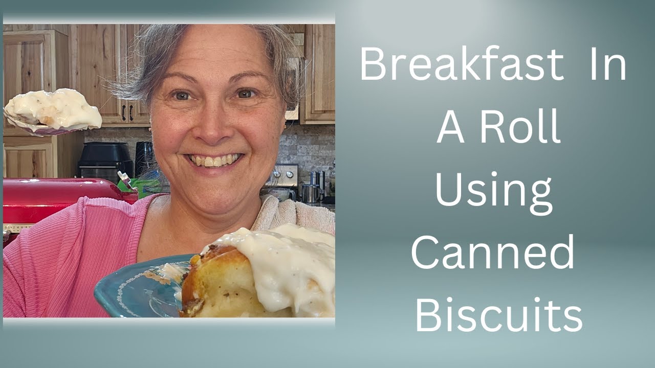 *NEW*//Breakfast In A Roll Using Canned Biscuits//CANNED BISCUIT DOUGH// RECIPE