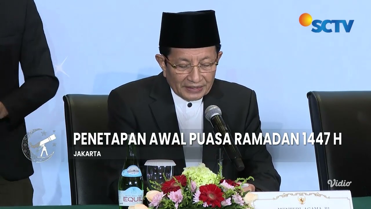 SAH! Kementerian Agama Tetapkan 1 Ramadan 1447 H Kamis, 19 Februari 2026
