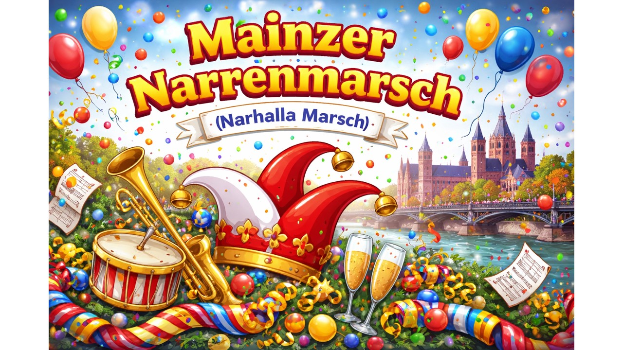 Mainzer Narrenmarsch (Narhalla Marsch) - Karneval Traditional