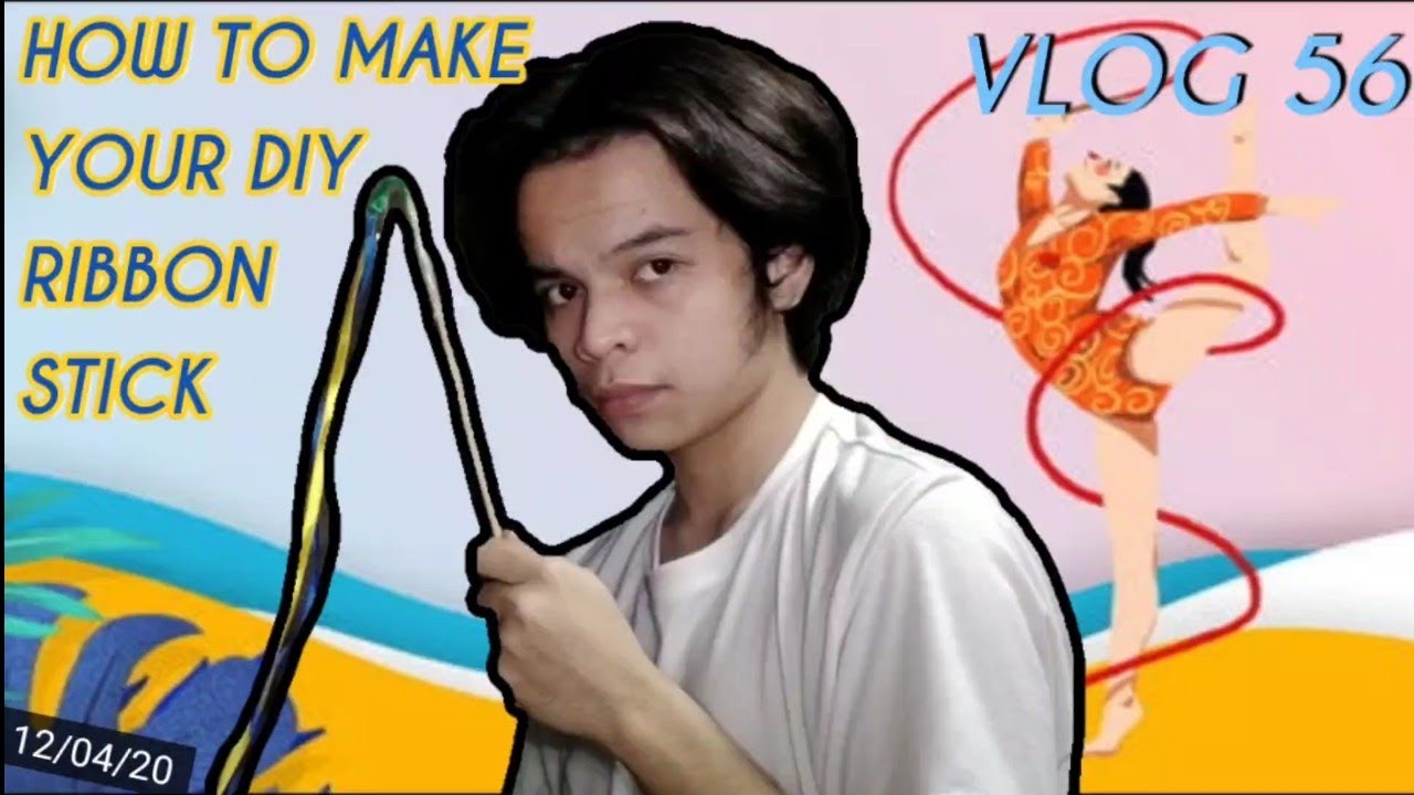 EASY TUTORIAL HOW TO MAKE RIBBON STICK! | EMS DIZON