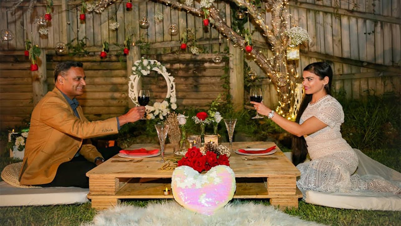 Happy Valentine's Day | Romantic Date Night Setup in your Backyard | BM4U | Australia |