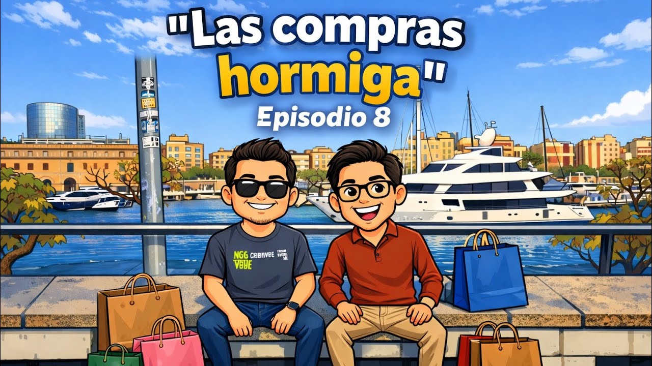 Las compras hormiga 🛍️ | Vlog por Port Vell y Maremàgnum en Barcelona | Episodio 8 – Entre Migajeros