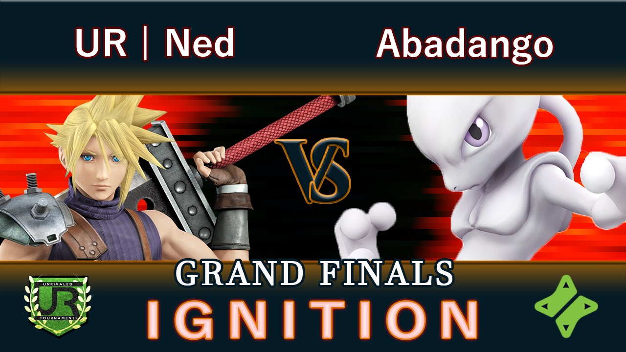 Ignition #28  GRAND FINALS - UR | Ned [L] (Cloud) vs Abadango [W] (Mewtwo)