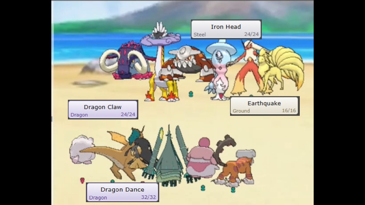 Epic Dragonite Sweep! (Pokemon Showdown National Dex 9na Generation)