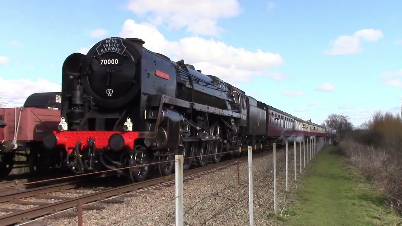 70000 Britannia - Nene Valley Railway 15th March 2025