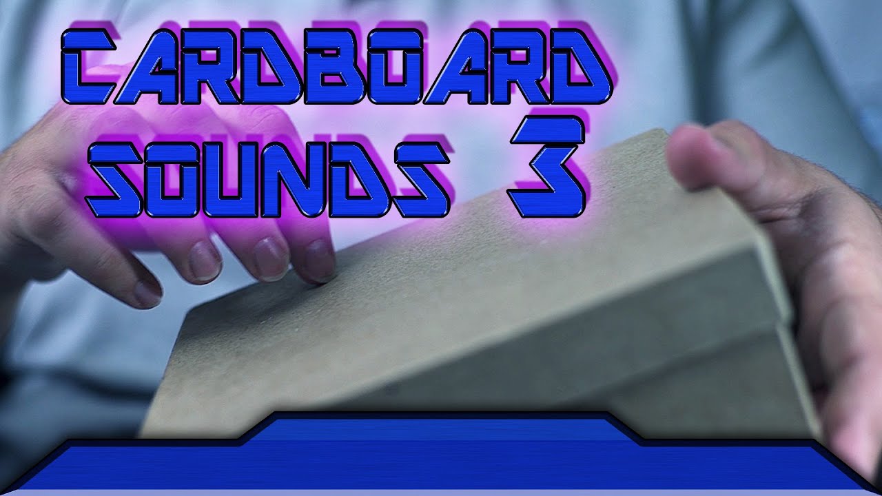 ASMR - (4K) Cardboard Sounds 3 (Binaural 3D Sound)