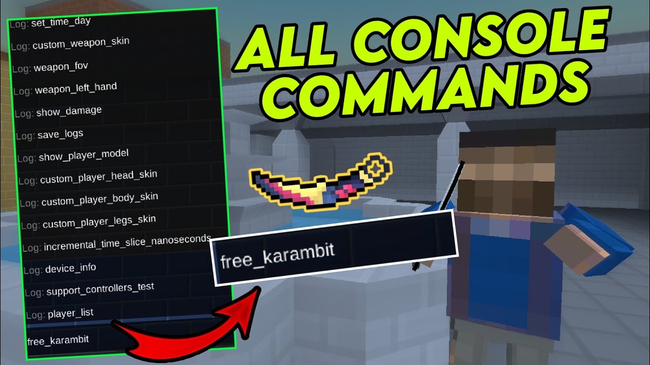 Block Strike: All Console Commands (weapon left hand...) and more | 6.7.2