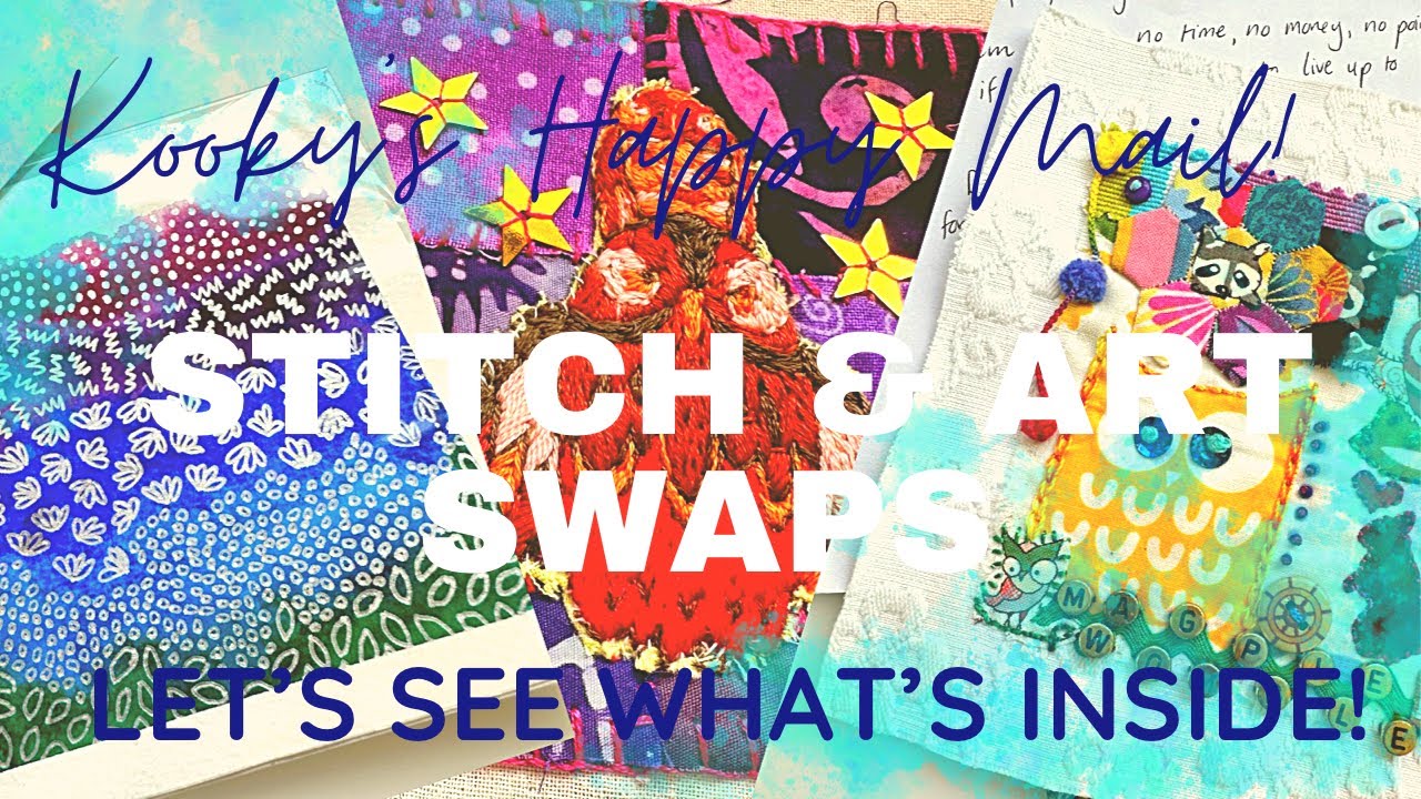 Kooky’s Happy Mail - STITCH & ART SWAPS!