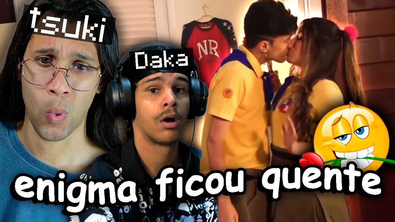 Enigma ficou CALIENTE (só foi um beijo...)