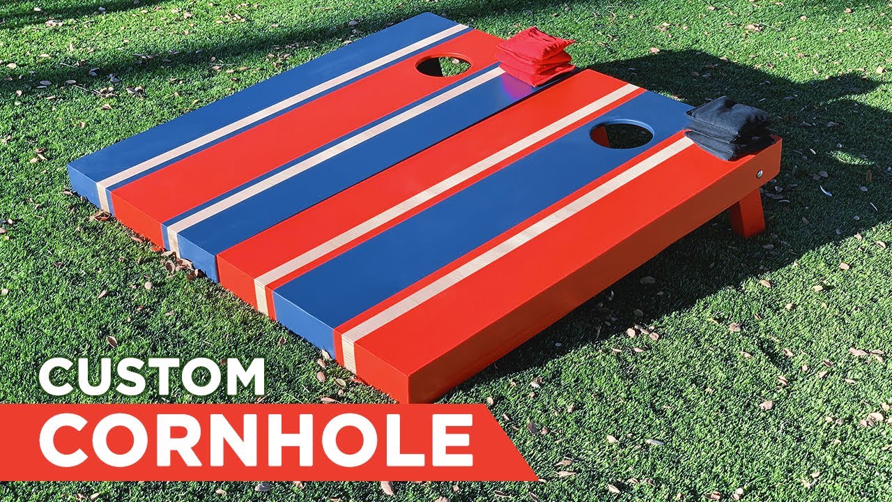 How to Custom Paint Your Cornhole Boards | Workshop Republic