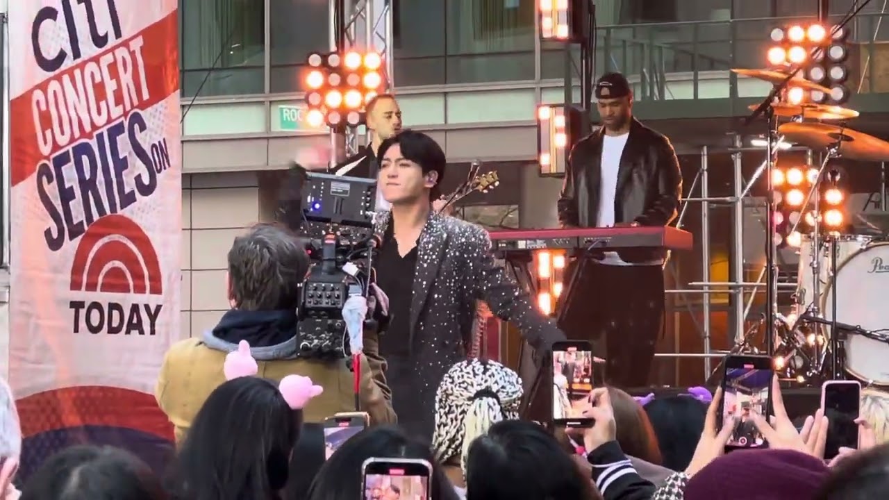 Standing Next to You - Jungkook at the Today Show on November 8, 2023