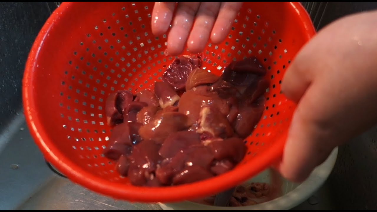 How to Clean Chicken Livers