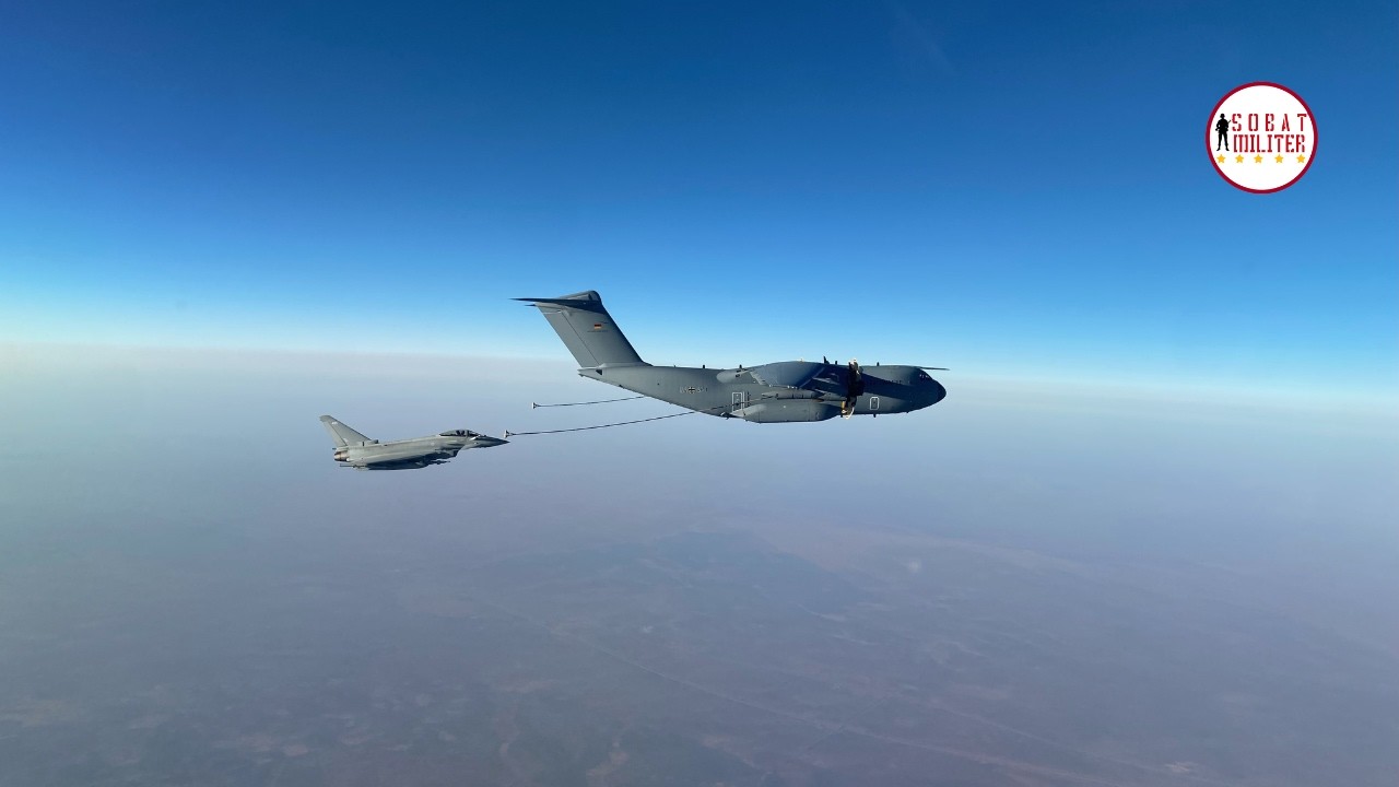 Kemampuan Air to Air A400M TNI AU