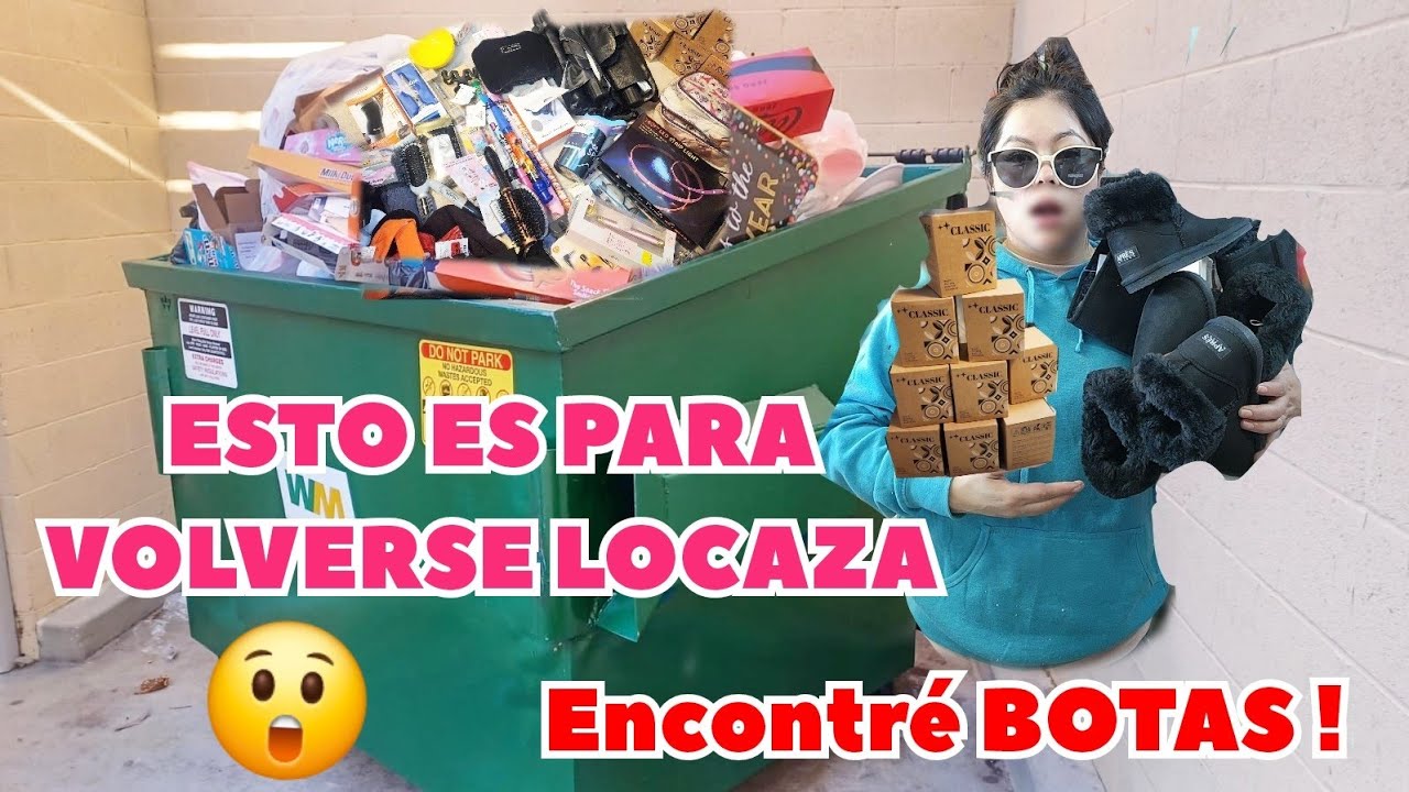BOTAS, ROPA, VELAS , MAQUILLAJE, JUGUETES EN LA BASURA #entertainment #facebook #usa