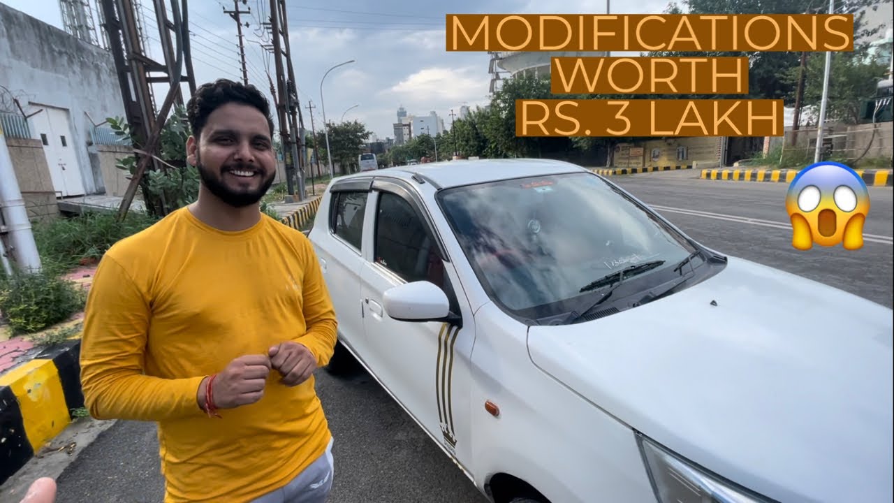 3 लाख की गाड़ी में 3 लाख की modification😱-Highly Modified Alto K10 | Music System, Alloys, Interior