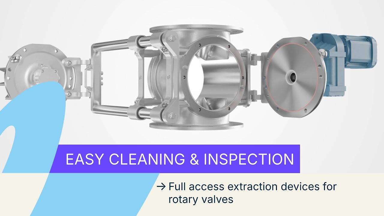 FXL & FXS Full Access Extraction Devices for Rotary Valves