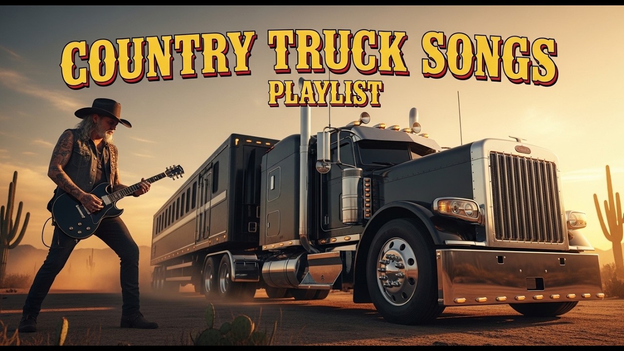 Country Rock Truck Playlist 2026 🚚 High Energy Highway Music