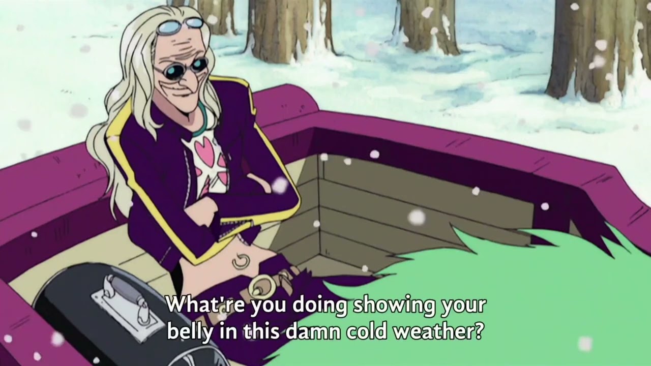 zoro calls kureha as old hag