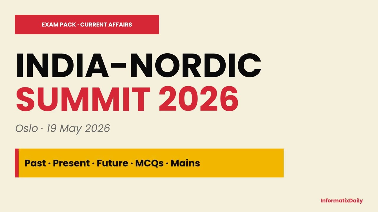 India-Nordic summit FINLAND overview & MCQ with AI😎 #indianordorientale #currentaffair #aistudy 