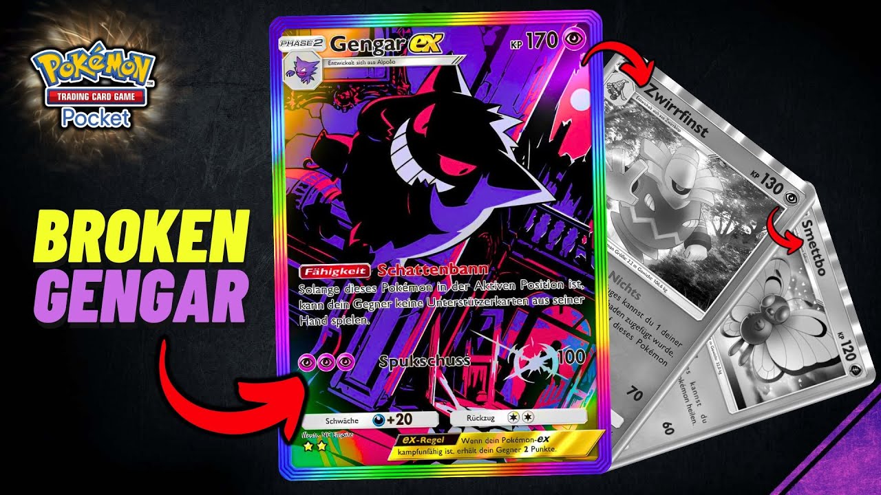 DAS WAHNSINNIGSTE GENGAR DECK DER META! | Pokemon TCG Pocket