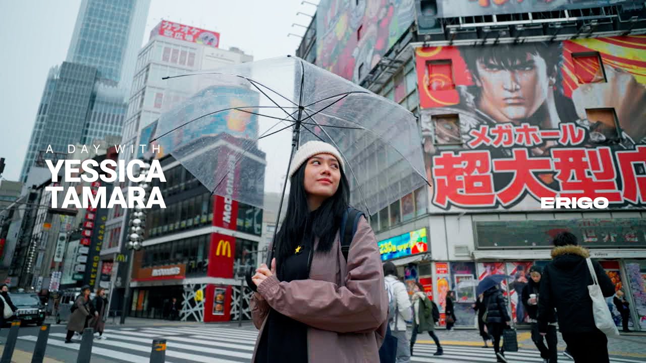 A DAY WITH YESSICA TAMARA at Harajuka and Asakusa