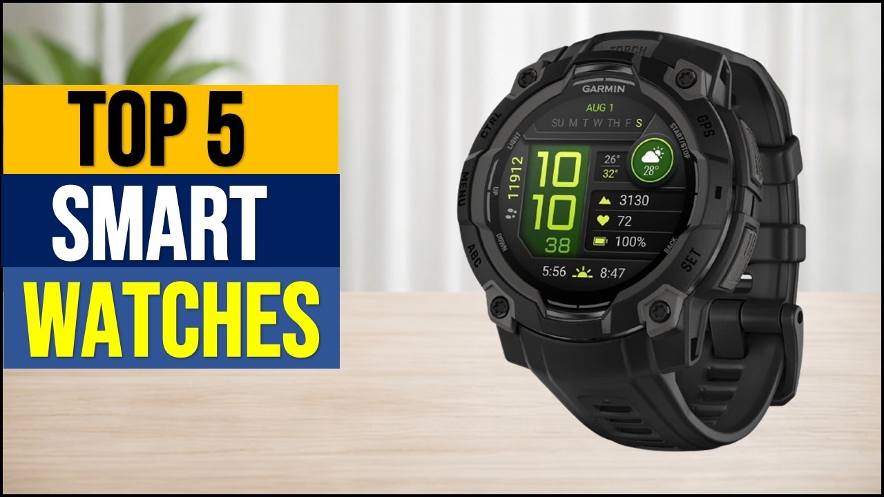 5 Best Smartwatches in 2026 You Should Buy! ⌚ | Best Smartwatch for Fitness, GPS & Battery Life