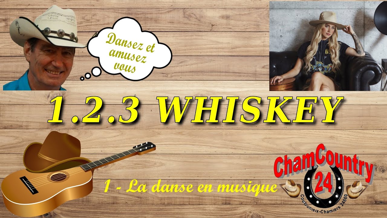 1.2.3 Whiskey - Line dance country ( Démo & Teach Fr)