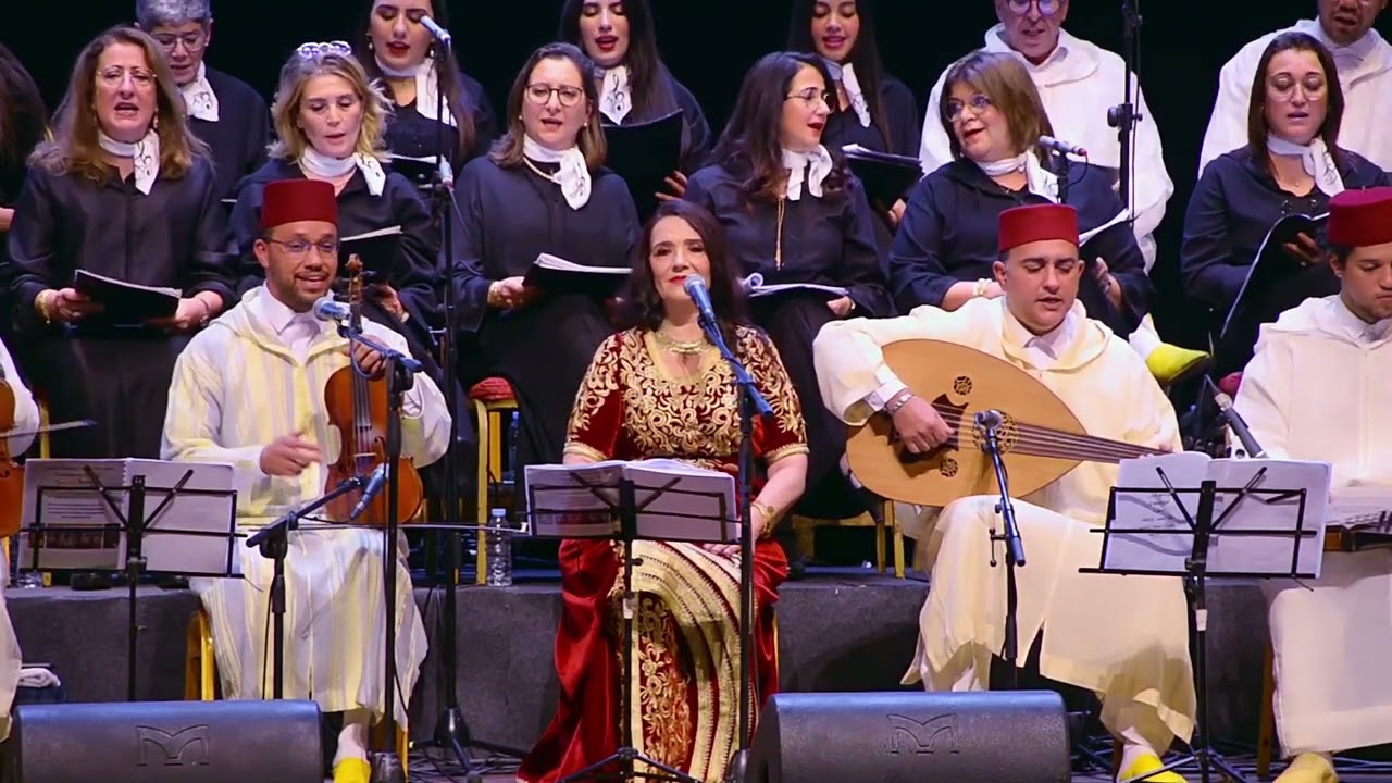 Abdelmalek Otmani Orchestra & Françoise Atlan ( cantiga 10 et Musique Andalouse ) musique médiévale