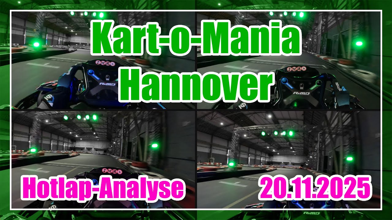 🏎️ 📈 | 🎙️ 🔊 | Kart-o-Mania Hannover: Eigenanalyse #15