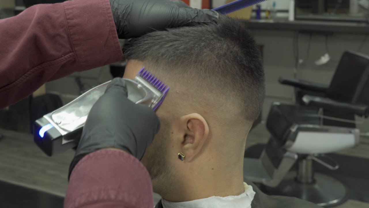 Skin Fade Haircut Cordless Andis Masters | ASMR Style Haircut