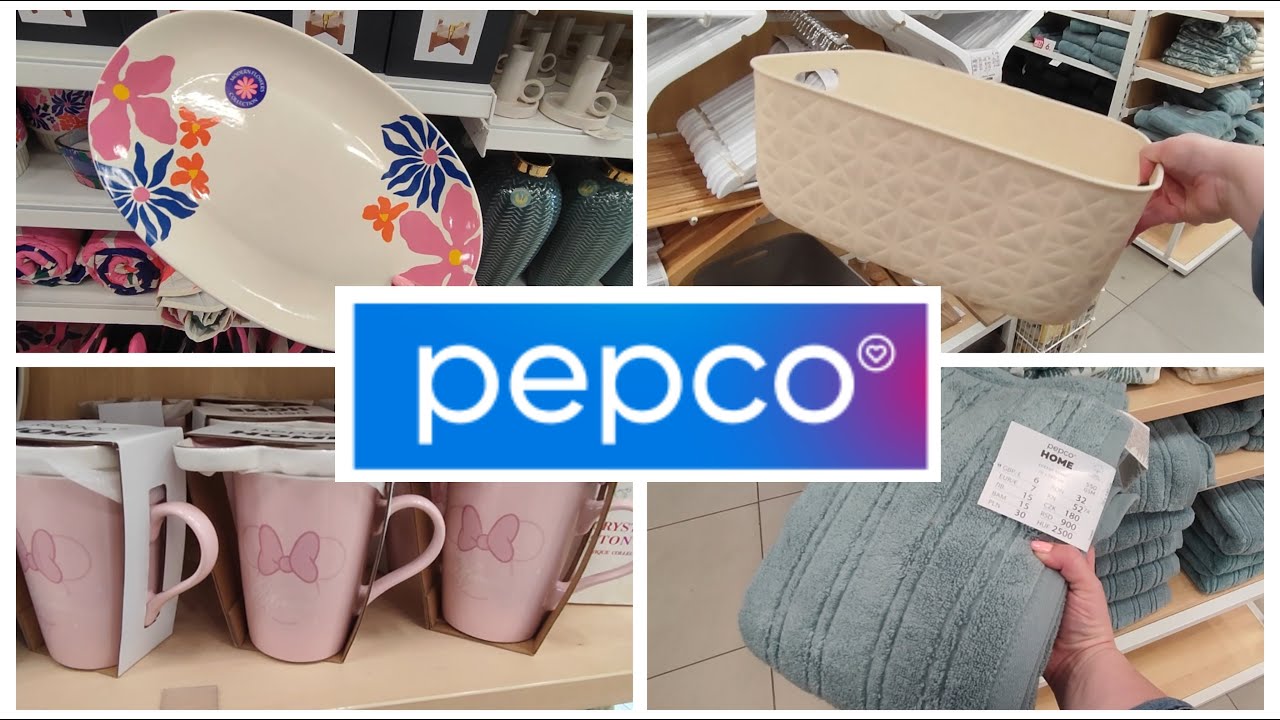 PEPCO 🛍️ NOWE RĘCZNIKI I KOSZE 💖 CUDNY KUBEK Z TALERZYKIEM 💖 PRZEGLĄD PÓŁEK 💖