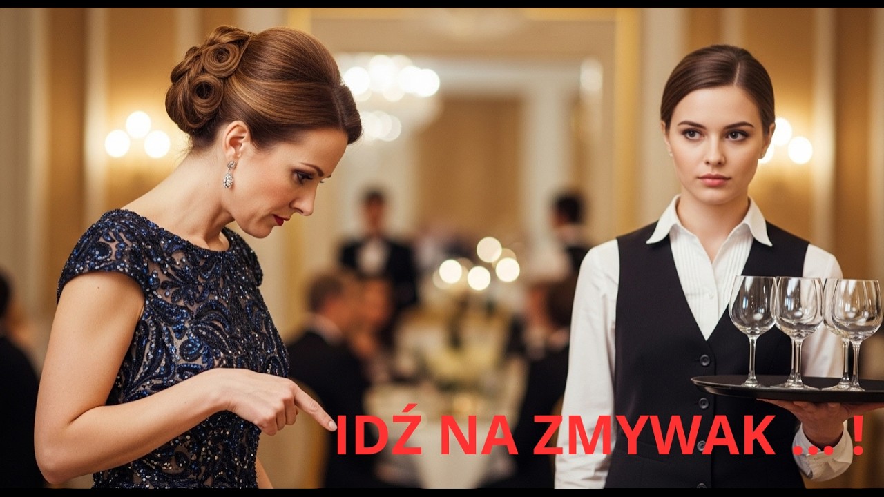 Idź na zmywak&ndash; usłyszała na własnym bankiecie. Chwilę p&oacute;źniej sala zamilkła !