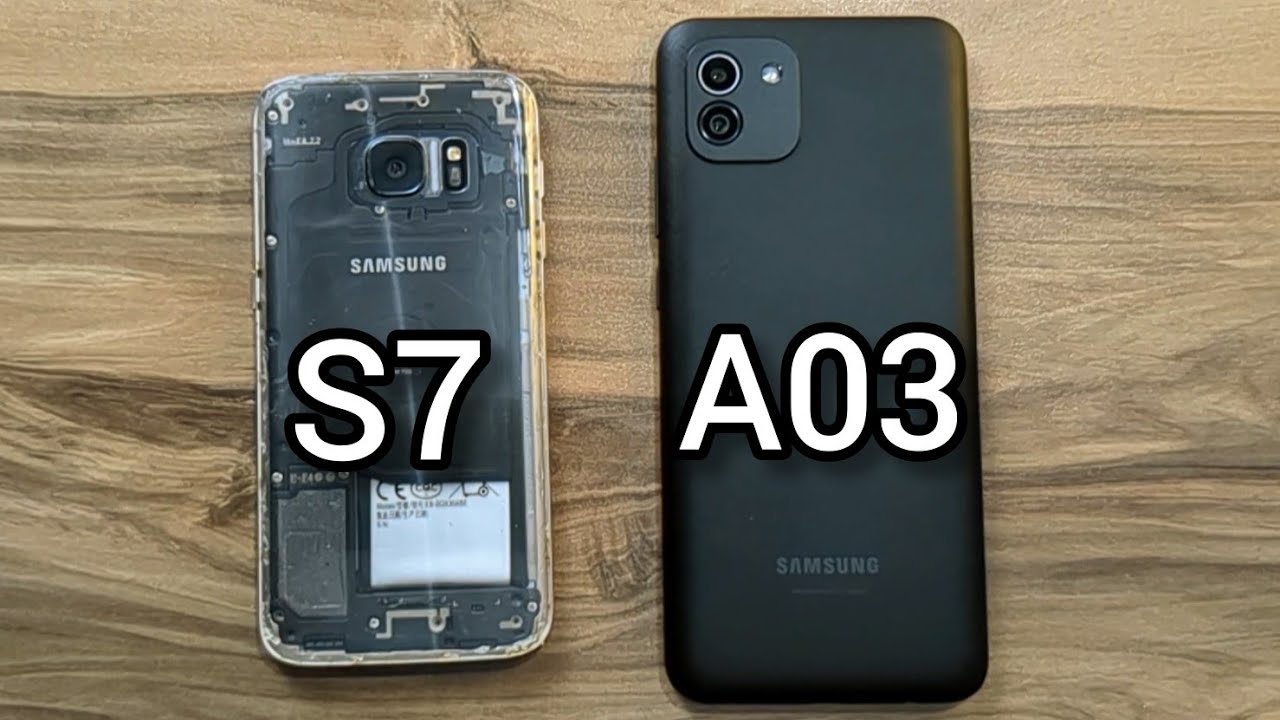 Samsung Galaxy A03 vs Samsung Galaxy S7