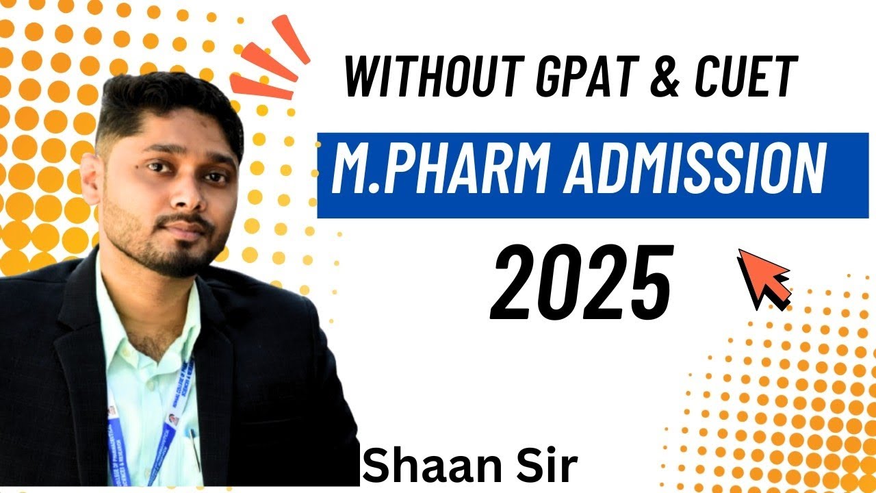 MPHARM ADMISSION WITHOUT GPAT ,CUET | GOVERNMENT UNIVERSITY | State University| 2025 | WITHOUT GPAT