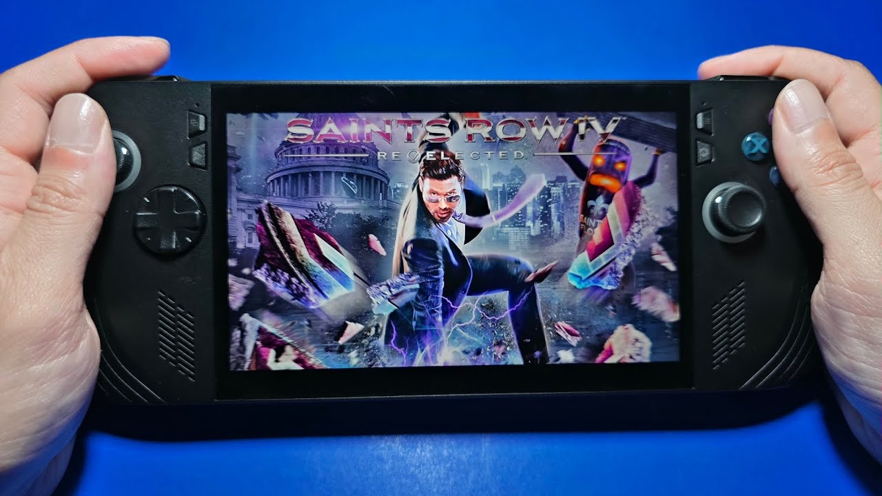Asus Rog Ally X - Saints Row 4 Re-elected Testing